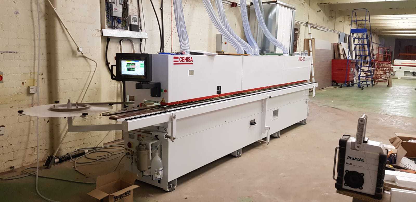The Cehisa PRO 12 edgebander at Prestige Building Supplies