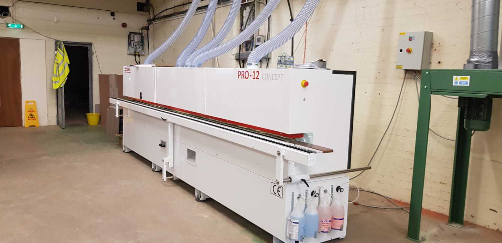 The Cehisa PRO 12 edgebander at Prestige Building Supplies