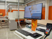 A photograph of the R&J Machinery Casadei Showroom