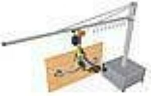 Barbaric SSK Pillar Jib Crane photo