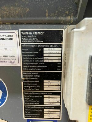 Altendorf WA80 TE photo