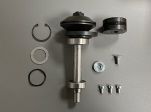 Photo of a Scorer shaft 50Hz spare part