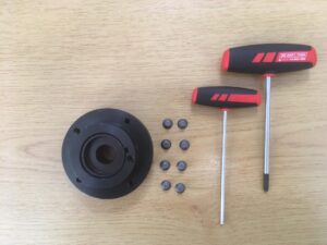 Photo of a 2-axis scorer RAPIDO BS without blades spare part