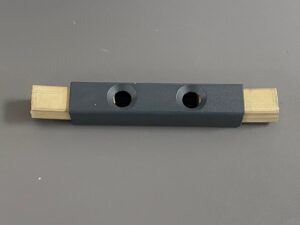 Photo of a Stopper block 100 mm for undercarriage spare part