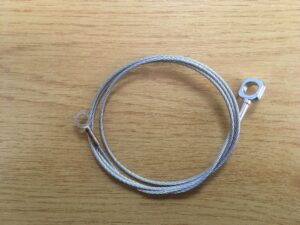 Photo of a Cable pull for protective hood spare part