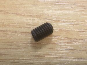 Photo of a Grub screw spare part