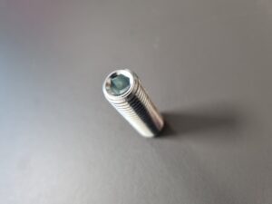 Photo of a Grub screw spare part