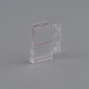 Photo of a Magnifier rectangular for single tilt stop asymmetric spare part