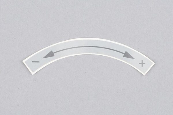 Photo of a Foil for the height adjustment handwheel WA 6 spare part
