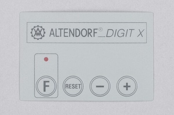 Photo of a Foil for housing digital display on rip fence DIGIT X below spare part