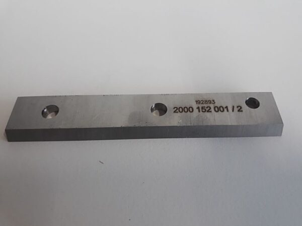 Photo of a Fixed cross-cut knife spare part