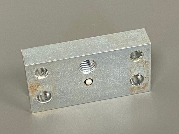 Photo of a Holding Plate for Riving knife spare part
