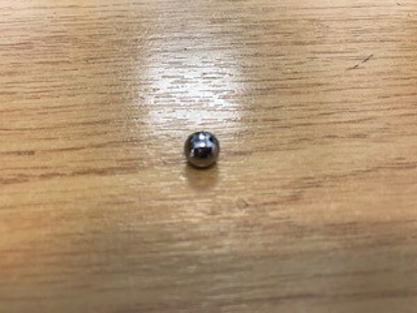 Photo of a Replacement ball for AKE quick-change flange spare part