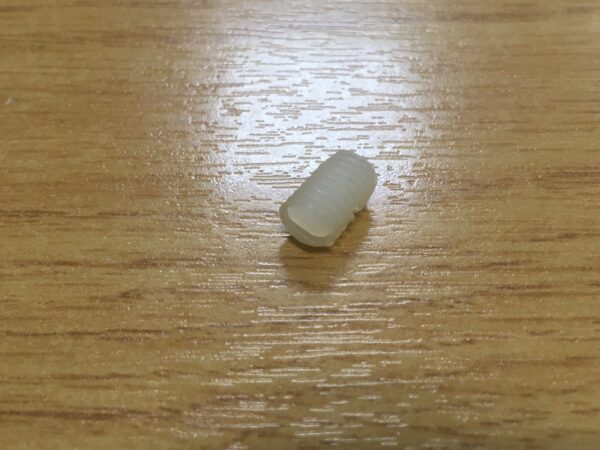Photo of a Grub screw spare part