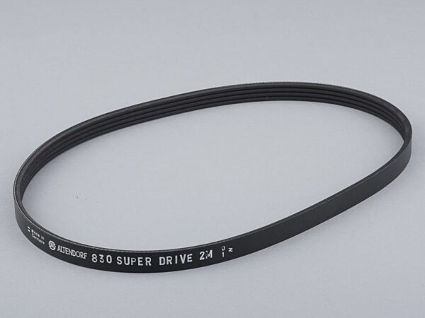Photo of a V-ribbed belt 4PK 830 spare part