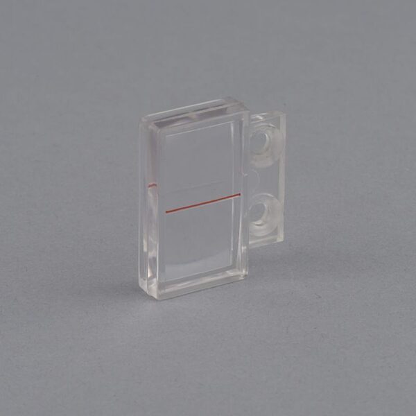 Photo of a Magnifier rectangular for single tilt stop asymmetric spare part